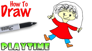 Some time sooon. i really like baldi's basics and playtime is a good gal How To Draw Playtime Baldi Youtube