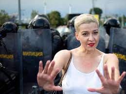 Die Unbeugsame Maria Kolesnikowa Aus Belarus Politik