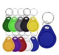 Rewritable Rfid NFC Chip TAG Keychain Key fob 125KHz 13.56 ...
