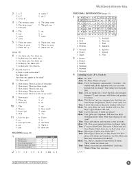 Workbook answer keys and transcripts Ak Workbook