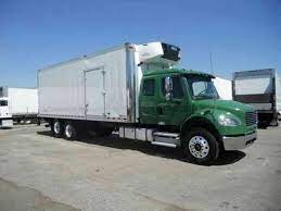 Just finished my straight box truck in cargo sleeper for expedited trucking. Freighliner 26ft Refrigerated Box Truck Extra Cab Sleeper Only 92k Miles Allison Auto 2015 Van Box Trucks