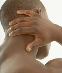 The hump you are seeing is the large spinous process of c7 and/or t1. Dowager S Hump Kyphosis Causes Symptoms Treatment Exercises