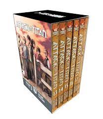 Amazon Com Attack On Titan Season 3 Part 1 Manga Box Set 9781632366559 Isayama Hajime Books Attack on titan colored manga about: attack on titan season 3 part 1 manga
