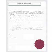 A certificate of incumbency is an alternative to the companies house issued certificate of good standing. Certificate Of Incumbency With Apostille