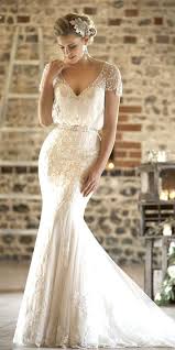 Lace Vintage Mermaid Wedding Dresses With Cap Sleeves Lace Wedding Dress Vintage Wedding Dresses Trendy Wedding Dresses