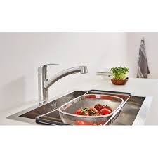Grohe Mitigeur Evier Eurosmart Nouveau Bec Bas Avec Douchette Extractible Supersteel 30305dc0 Douchette Mitigeur Mitigeur Cuisine