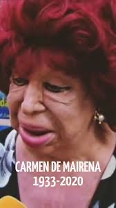 Recuerdo de Carmen de Mairena a 4 años de su ausencia 😢❤️