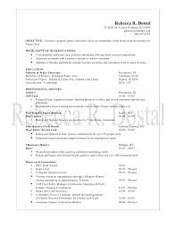 culinary resume resume samples across