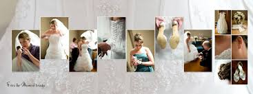 Using The Dress As A Background Wedding Album Design Wedding Album Layout Wedding Album