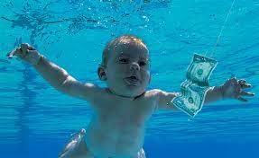 The cover of nirvana's 1991 album nevermind. however, robert y. 1bchdtaokwr0bm