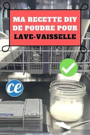 Poudre Pour Lave Vaisselle Ma Recette Secrete Pour Une Vaisselle Eclatante Recette Lave Vaisselle Vaisselle Produit Lave Vaisselle
