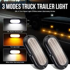 Compareclick to add item canarm olena led 3 light flush mount ceiling light to the compare list. China Truck Trailer Lights Amber Turn Signal Light White Drl Daytime Running Light Flush Mount Led Strobe Light Bar China Led Third Brake Stop Lights Tail Light