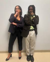 These splendid humans, Sofie Smith and Darius Cummings, just gave FANTASTIC  presentations at the North Carolina Religious Studies Association  Conference!!! We are so proud of them and all their hard work!!!🌟 Just