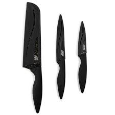 Free 2 Day Shipping Buy Thyme Table Black Speckled Knife Set At Walmart Com In 2020 Knife Sets Knife Black