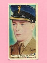 1935 ARDATH CORK CIGARETTES SILVER JUBILEE #24 H. R. H. THE PRINCE OF WALES 