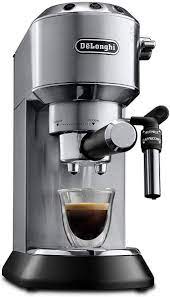 Thoughtfully designed to satisfy the needs and wants of less experienced baristas. Buy Delonghi Dedica Style Pump Espresso Machine Ec685 M Silver Online Shop Electronics Appliances On Carrefour Uae