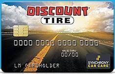 Must present coupon to receive offer. Discount Tire Credit Card Login Payment Customer Service Proud Money