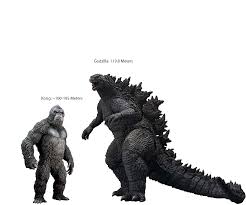 Александр скарсгард, милли бобби браун, ребекка холл и др. Godzilla Vs Kong Size Comparison By Godzillafan1234 On Deviantart