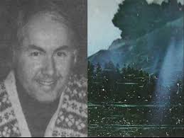 Mt St Helens" Oregon, from the Visitor Center.