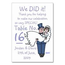 Bride And Groom Cartoon Funny Wedding Reception Card Wedding Reception Cards Wedding Reception Tables Table Place Cards