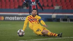 Lionel messi scores an absolute stunner from distance to give barcelona hope vs psg. Psg 1 1 5 2 Barcelona Result Goals Summary Champions League 2020 21 As Com
