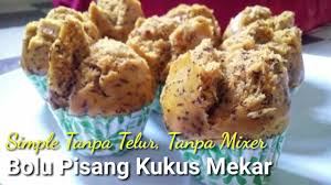 Jadi tidak melulu hanya menggunakan kukus di dalam dandang yang telah dipanaskan sebelumnya hingga airnya mendidih. Bolu Pisang Kukus Mekar Simple Anti Gagal Youtube