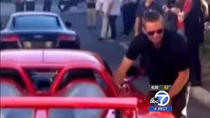 The actor , 40, died saturday afternoon when a car he was in crashed and exploded in santa clarita, calif. Paul Walker Moment Of Impact New Surveillance Video Video Dailymotion