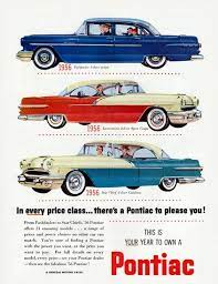 Pontiac Pathfinder Laurentian N Star Chief 1956 Vintage Cars 1950s Automobile Advertising Classic Cars