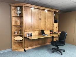 Heavy Front King Murphy Bed With Desk King Murphy Bed Murphy Bed Desk Murphy Bed Plans