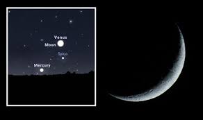Bright Star In The East What Is The Bright Star Under The Moon Tonight Science News Express Co Uk