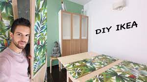 Customiser meuble ikea billy, crer des produits ikea avec des pitements leur offrir un meuble ikea hack par lenseigne sudoise les meubles du ikea. Deco Diy Je Customise Une Etagere Billy Ikea Panneaux Reversibles Youtube