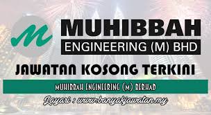 There is no news available at this moment. Jawatan Kosong Di Muhibbah Engineering M Berhad Close Kerja Kosong 2021 Jawatan Kosong Kerajaan 2021