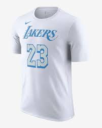 Lakers erkek tişört modelleri & en uygun fiyatları erkek giyim & aksesuar kategorisinde! Los Angeles Lakers City Edition Men S Nike Nba T Shirt Nike Ae