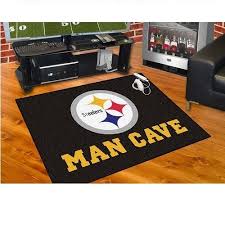 Pittsburgh Steelers Man Cave Ultimat Area Rug Floor Mat 5 X 8 60 X 96 Pittsburgh Steelers Man Cave Football Man Cave Steelers