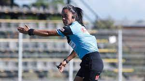 Maria belen carvajal will became the first woman in chile to referee a men's professional football match (afp photo/martín bernetti). Maria Belen Carvajal La Arbitra Sanfelipena Que Este Sabado Hizo Historia En El Mundial Femenino De Francia Emol Com