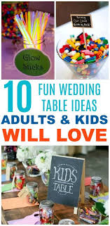 10 Kid S Table Wedding Ideas The Kids And Adults Will Love Kids Table Wedding Kids Wedding Favors Wedding Table Games