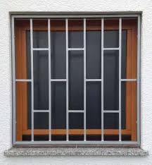 Connected, as if for an entry allee by a wrought iron gate (of possible later date), the metalwork surrounded by quoined rusticated pillars supporting urns with finials (one. 15 Best Window Grill Designs In 2021 Styles At Life