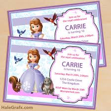 Maybe you would like to learn more about one of these? Free Printable Sofia The First Birthday Invitation Pack