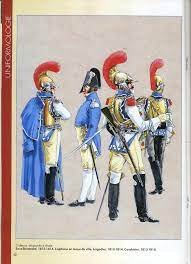 French Carabiniers There Were Two Regiments Of Carabiniers At Waterloo Their Commander When Ordered To Join The Cavalry Char Army Poster War Art French Army