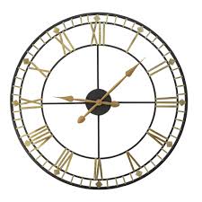 Additionally, you can ship the items directly to your home or pick them up at your local store. Stratton Home Decor Oversized 31 50 Industrial Austin Wall Clock S23685 The Home Depot