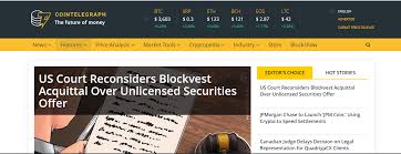 Coindesk reports on the news from across the entire crypto sector. Top 10 Crypto News Websites Every Investor Should Read By Financex Financex Medium