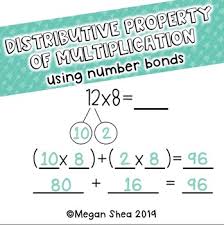 On this lesson, you will learn everything about using the distributive property of multiplication and the distributive property of addition, distributive. Distributive Property Of Multiplication Using Number Bonds By Megan Shea