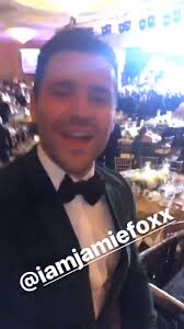 Mark Wright is very overexcited to make it into the Oscars with Michelle  Keegan and her dad as he films throughout entire dinner