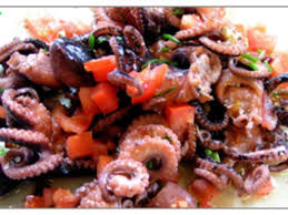 Salade De Poulpes Recette Salade De Poulpe Recettes De Cuisine Recette