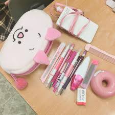 Pink Korean School Supplies 핑꾸핑꾸 학용품 Instagram By Sojin2230 Acessorios Escolares Coisas De Escola Coisas De Papelaria