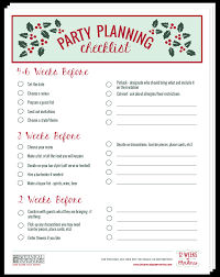 Ultimate christmas dinner checklist printables via. Free Printables Holiday Party Pack With Planning Checklist Botanical Paperworks
