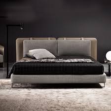 King size led round bed modern luxury bedroom furniture black leather beds set. Modern Bedroom Set Luxury Italian Design Tufted Royal King Size Black Genuine Leather Upholstered Bed Beds Aliexpress