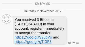 Bitcoinad give you free bitcoin 0.00005btc sign up bonus and share up to 70% revenue shares to users. Bitcoin Scam Text Message How Hackers Are Hijacking Your Phone For Profit