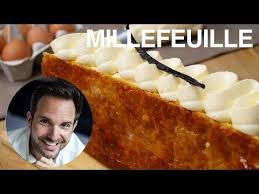 Millefeuille De Christophe Michalak Recette De Chef Youtube Recipes Buttercream Recipe Cooking Recipes