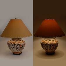 In addition to copper and brass lamps, we have several pine cone table and floor lamps. Pin On Contemporary Southwest Native Pottery
